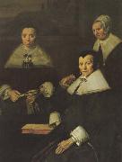 The Lady-Governors of the Old Men's Almshouse at Haarlem (mk45) Frans Hals